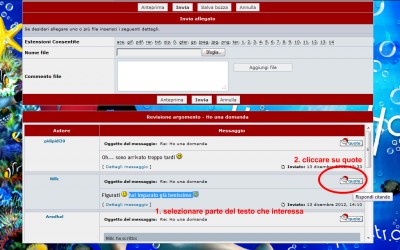 Quote interno, utile quando si vuol citare tutto o solo una parte di un post mentre si sta già scrivendo ;)