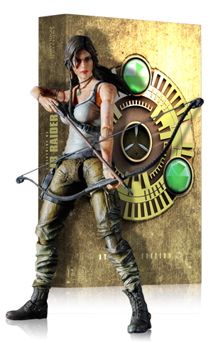 L'Histoire de Tomb Raider Atlantis Edition + Tomb Raider 2013 Play Art Kai figure