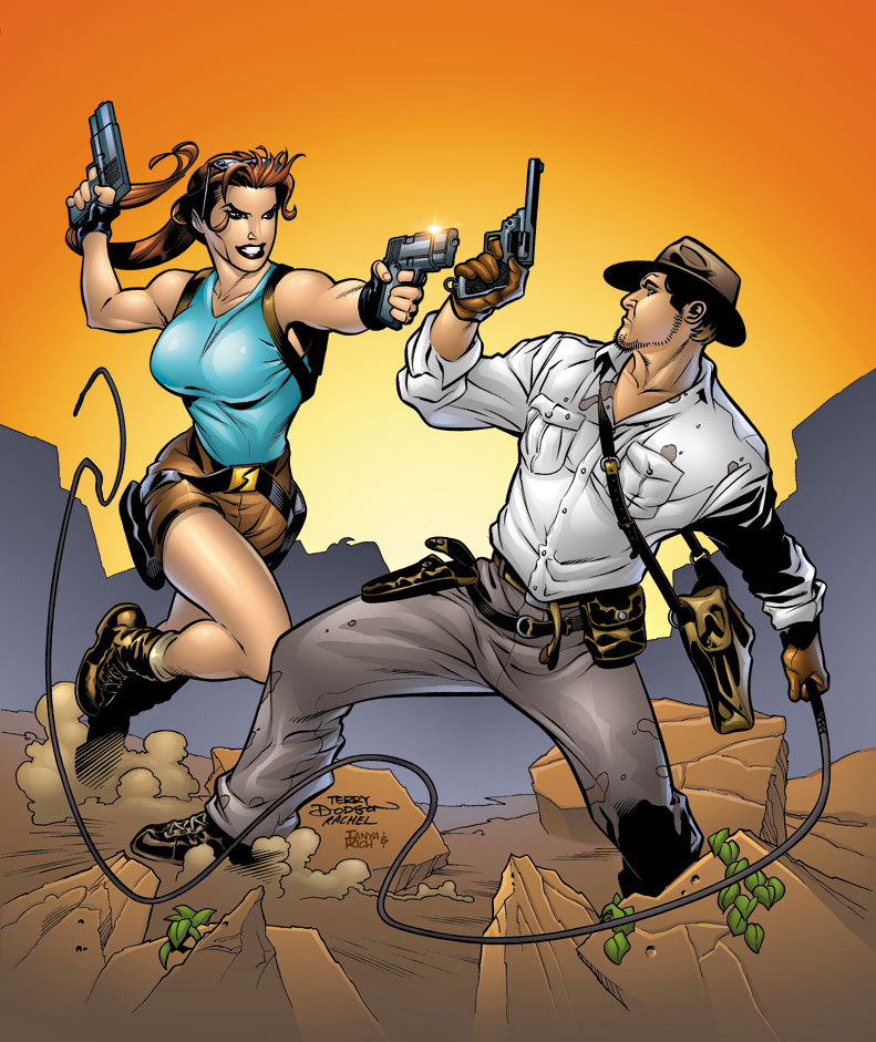 Indiana Croft o Lara Jones, by Nillc