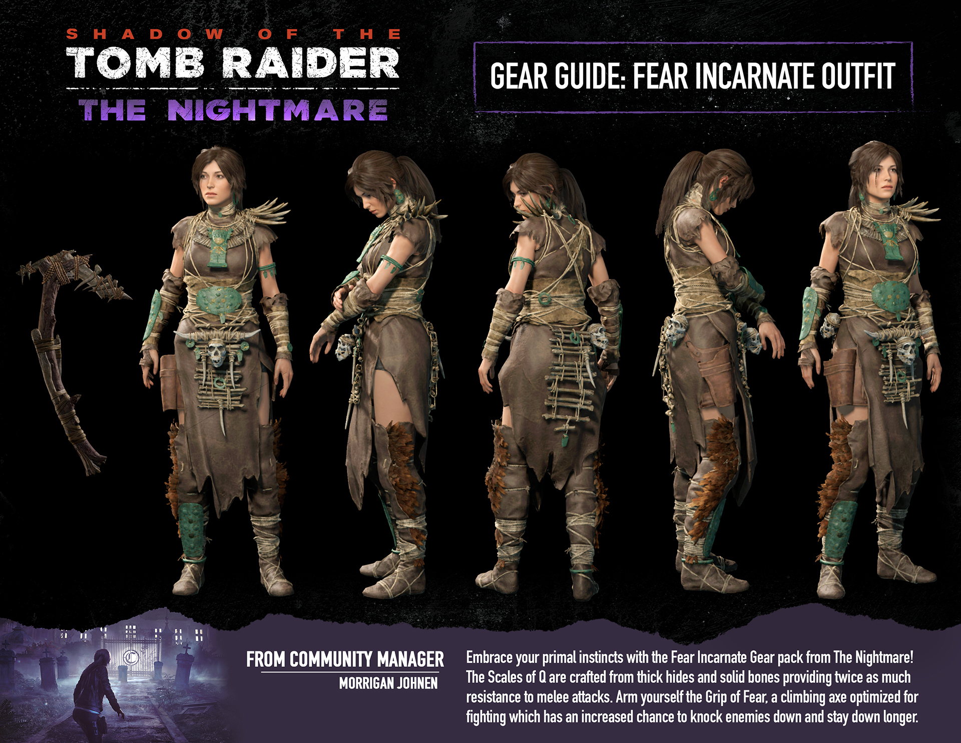 SotTR The Nightmare DLC Gear guide