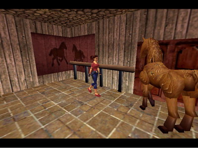 Lara And Horse