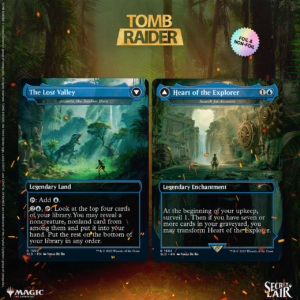 Tomb Raider Magic the Gathering cards